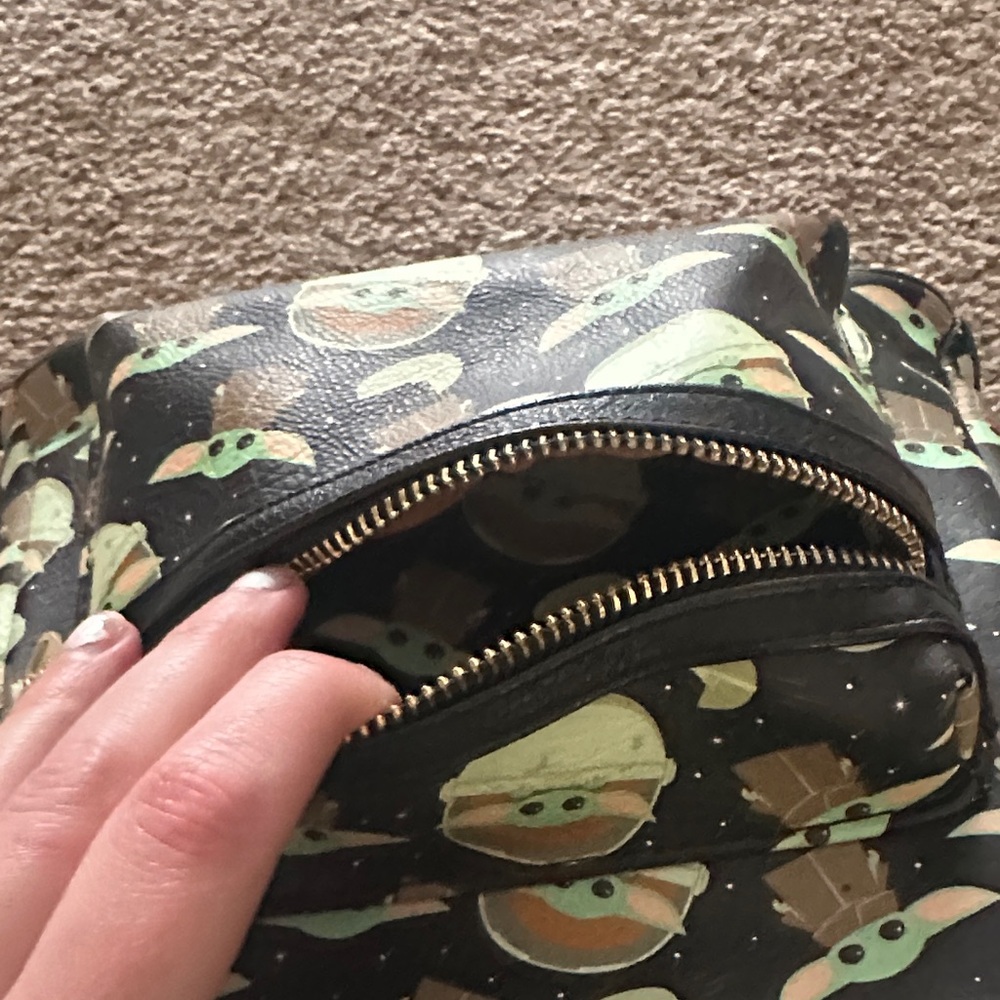 Loungefly Black The Child (Grogu) Star Wars Mini Backpack - Picture 9 of 10